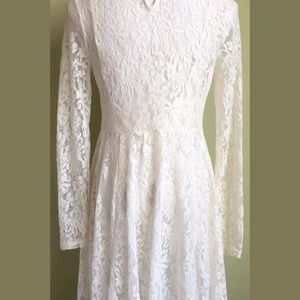 NEW FREE PEOPLE IVORY LACE DRESS